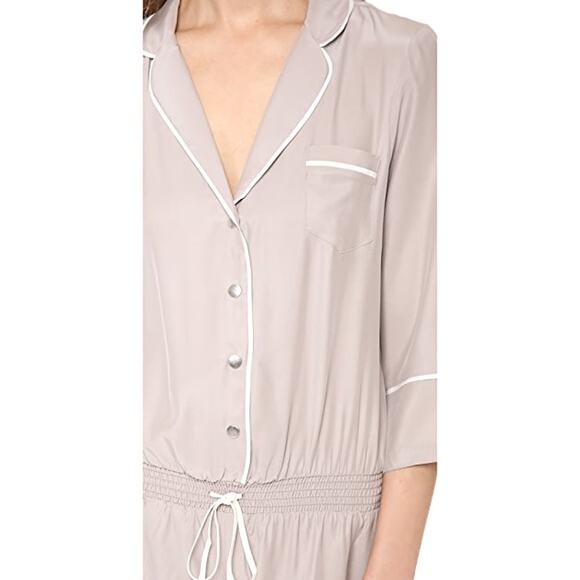 Parker Ally Combo 100% Silk Romper - Picture 3 of 8